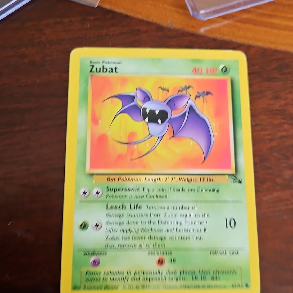 Zubat #57/62 Fossil Common